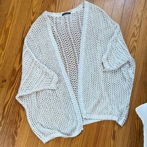 Brandy Melville cotton and line crochet net cover up